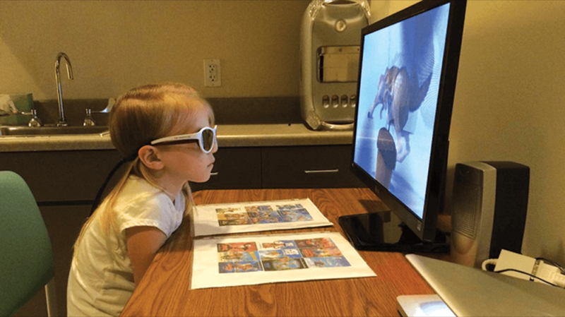 Dicopt, el novedoso tratamiento basado en la realidad virtual para tratar  el ojo vago en niños y así reducir el uso del parche